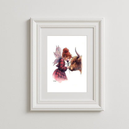 Gift Of A Thistle Art Print