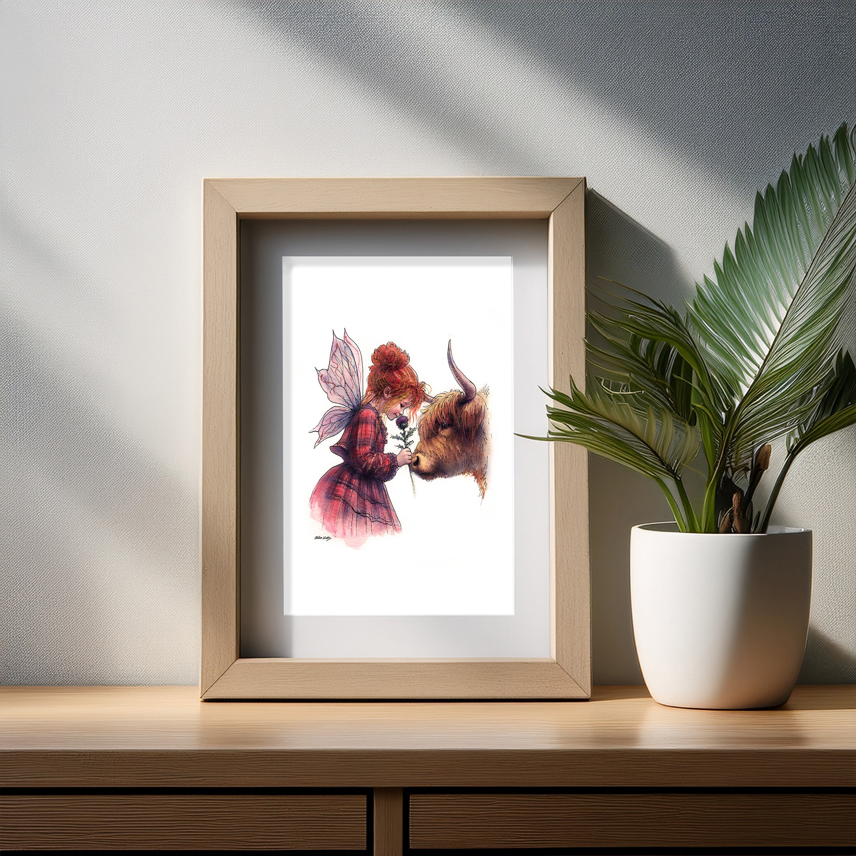 Gift Of A Thistle Art Print