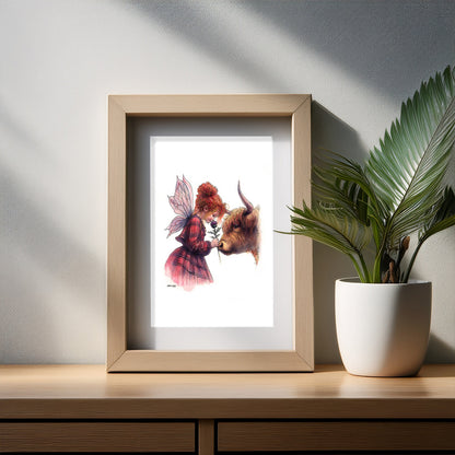 Gift Of A Thistle Art Print