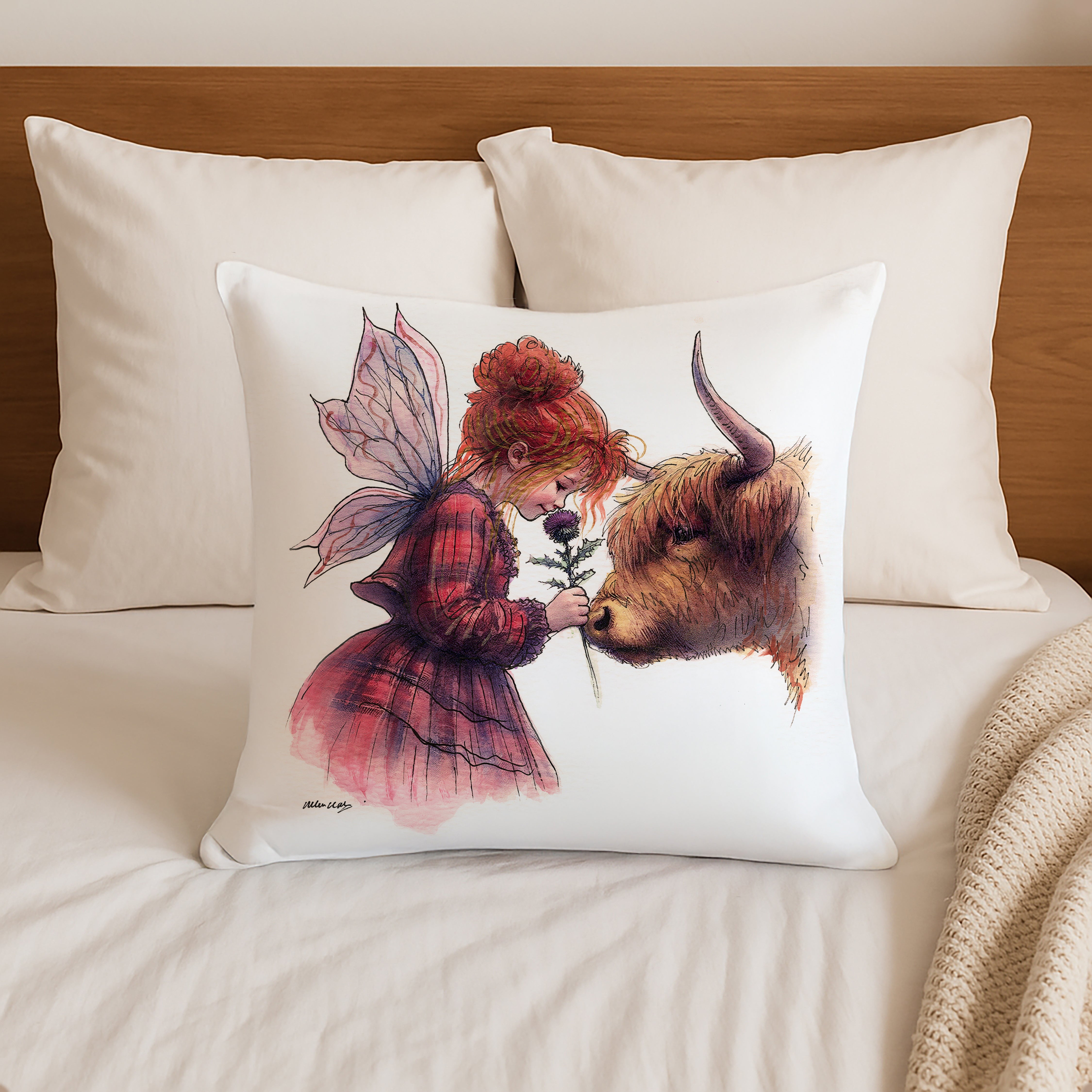 Gift Of A Thistle Cushion