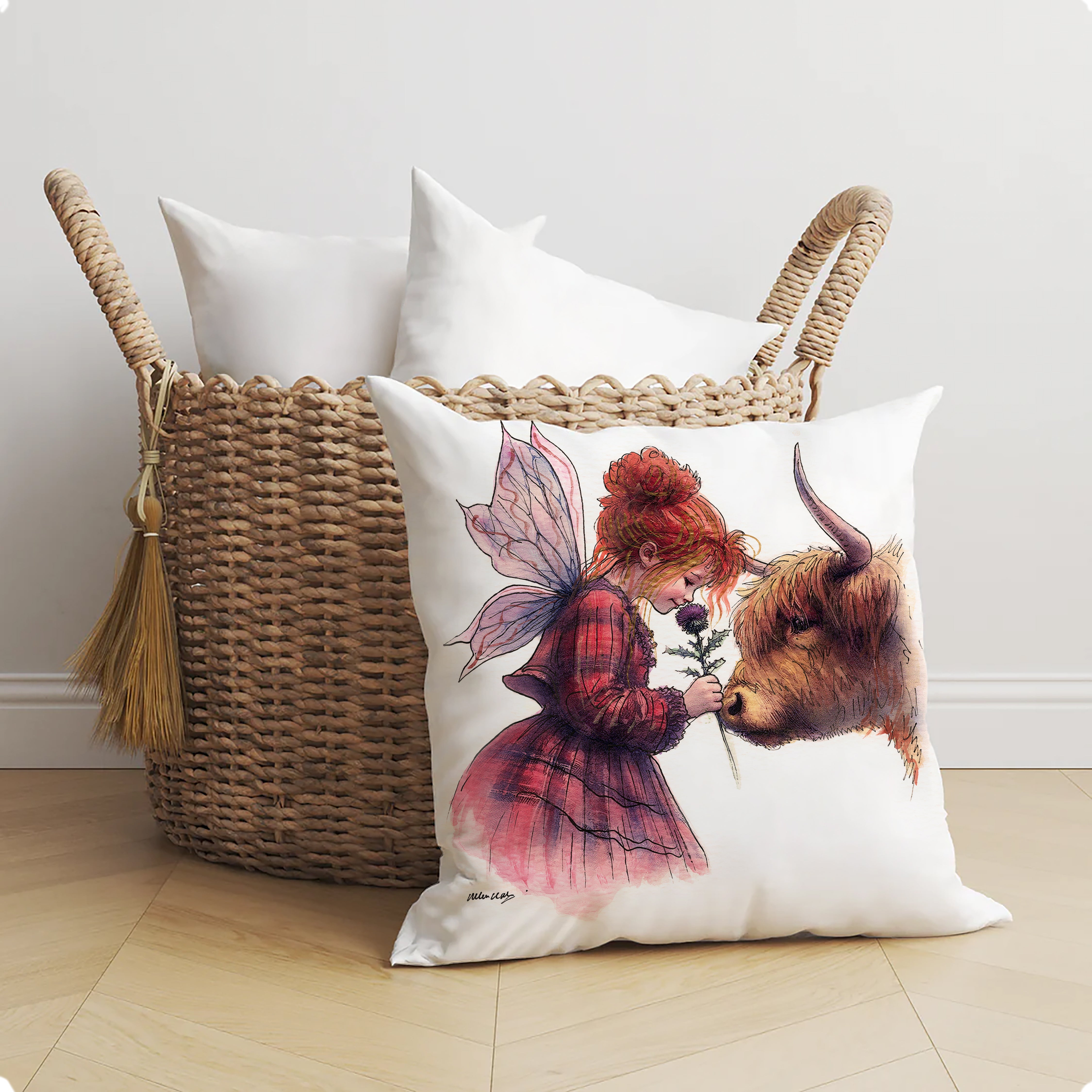 Gift Of A Thistle Cushion
