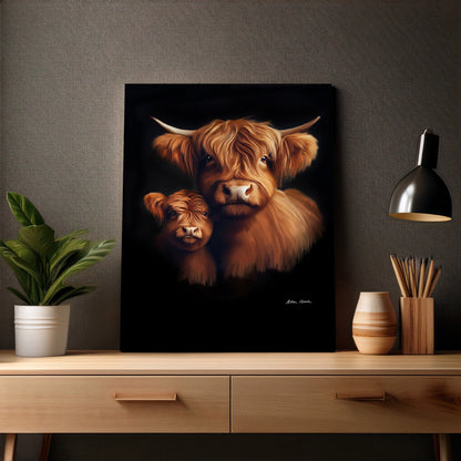 Ginger and Biscuit Canvas