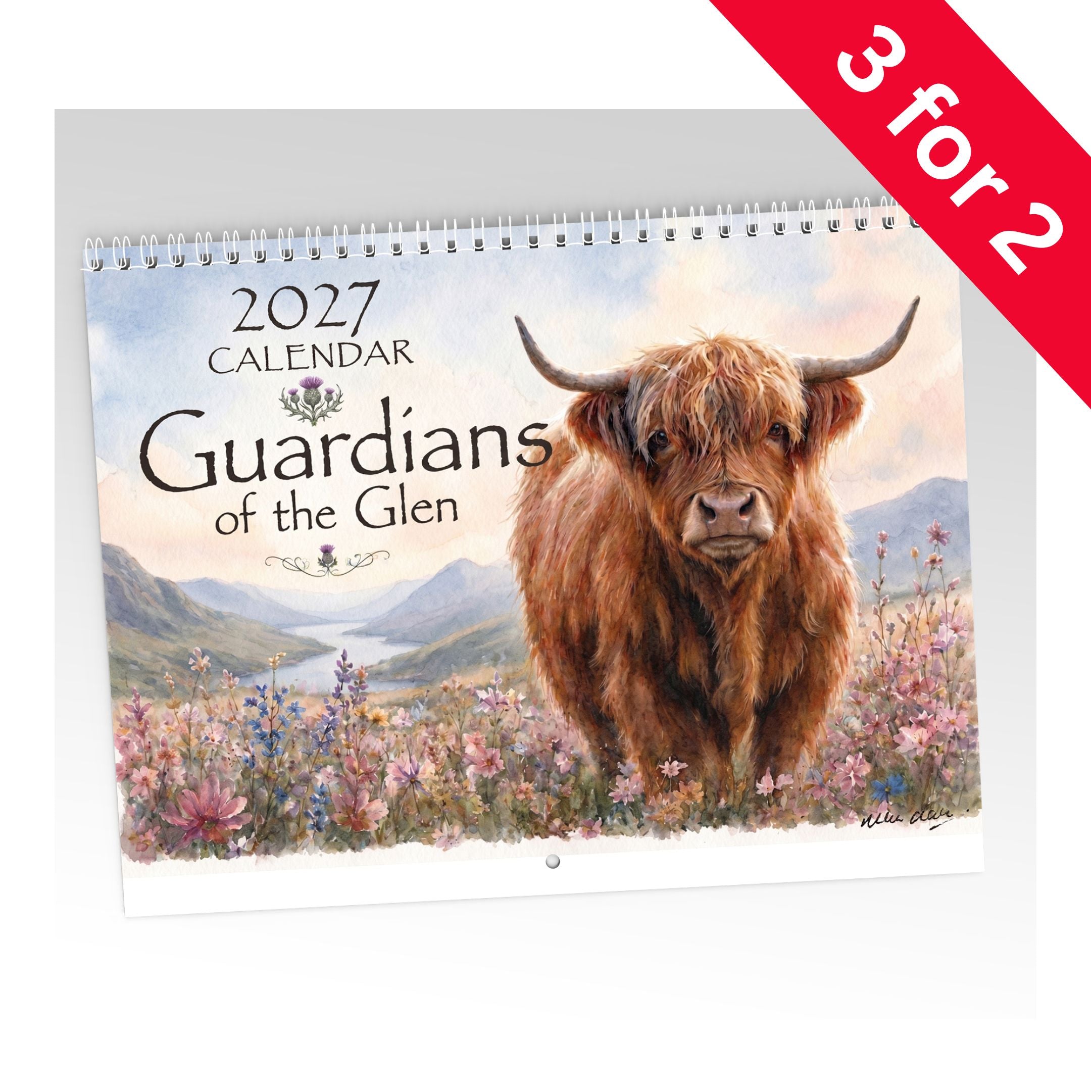 Guardians of The Glen 2027 Calendar £9.99 TODAY
