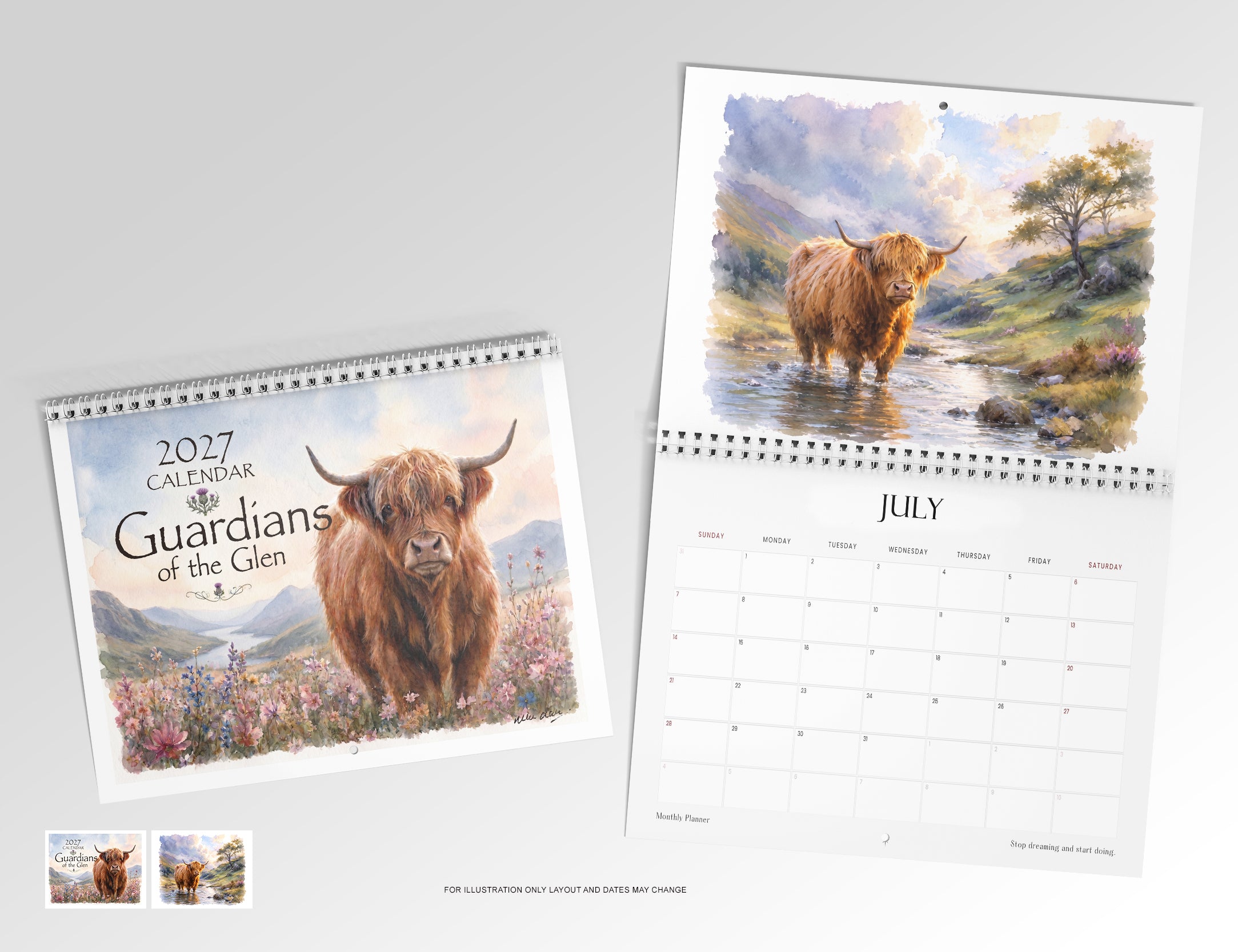 Guardians of The Glen 2027 Calendar £9.99 TODAY