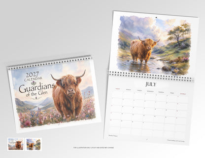 Guardians of The Glen 2027 Calendar £9.99 TODAY