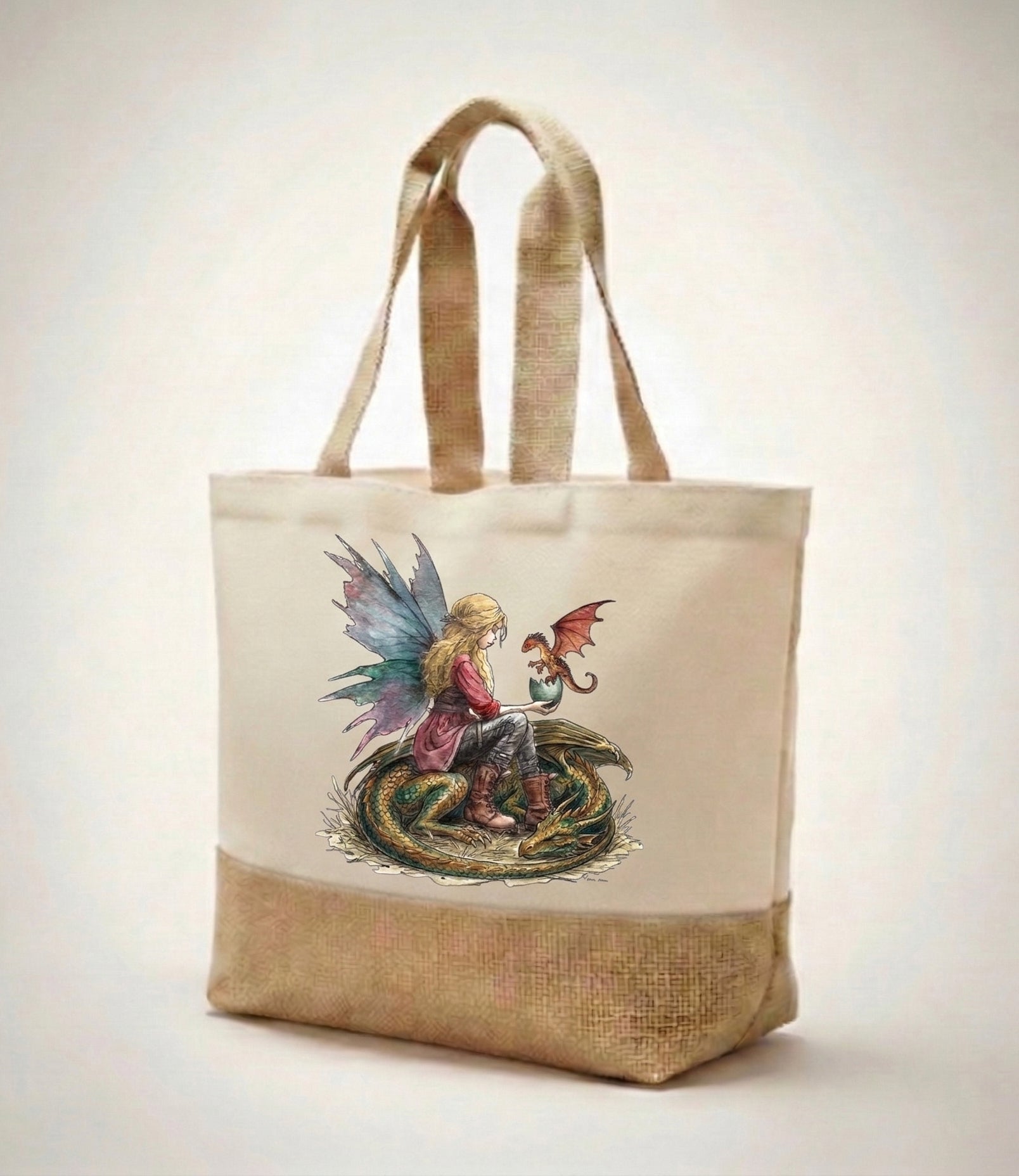Guardian of the Dragons Tote Bag