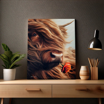 Highland Rose Canvas