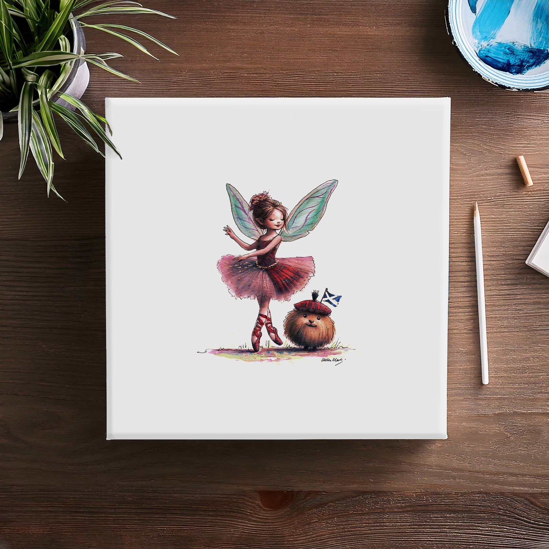 Haggis Fairy Canvas