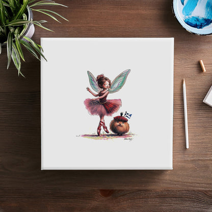 Haggis Fairy Canvas