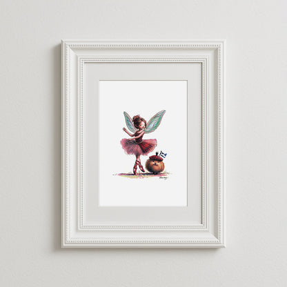 Haggis Fairy Art Print