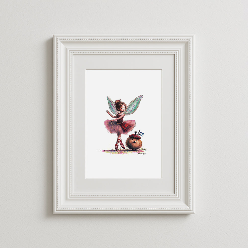 Haggis Fairy Art Print