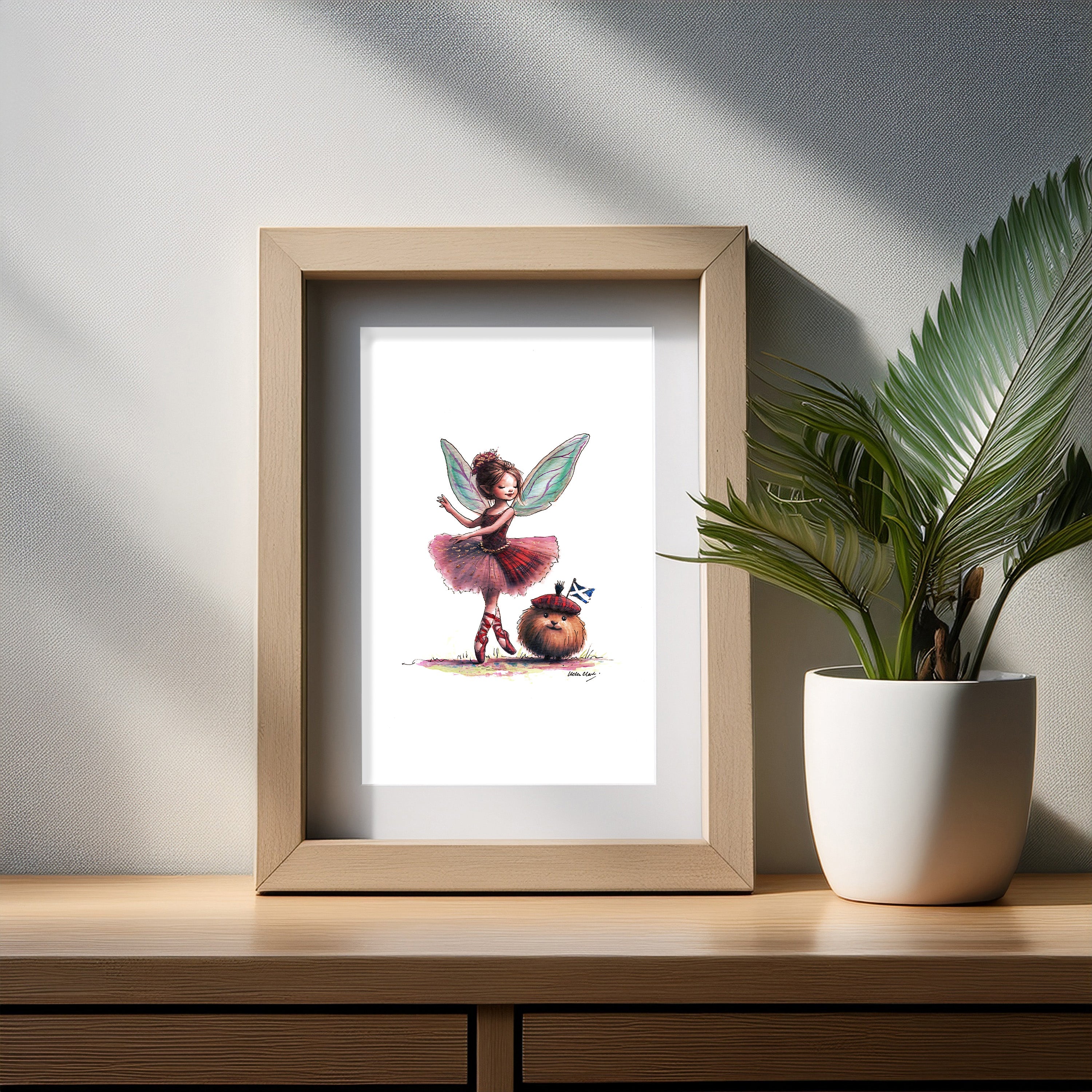 Haggis Fairy Art Print