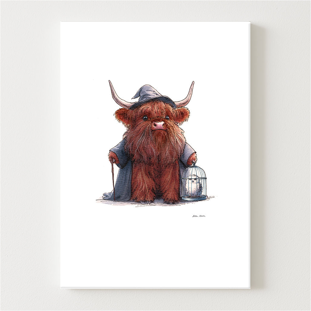 Hagri Moo the Gentle Giant Canvas