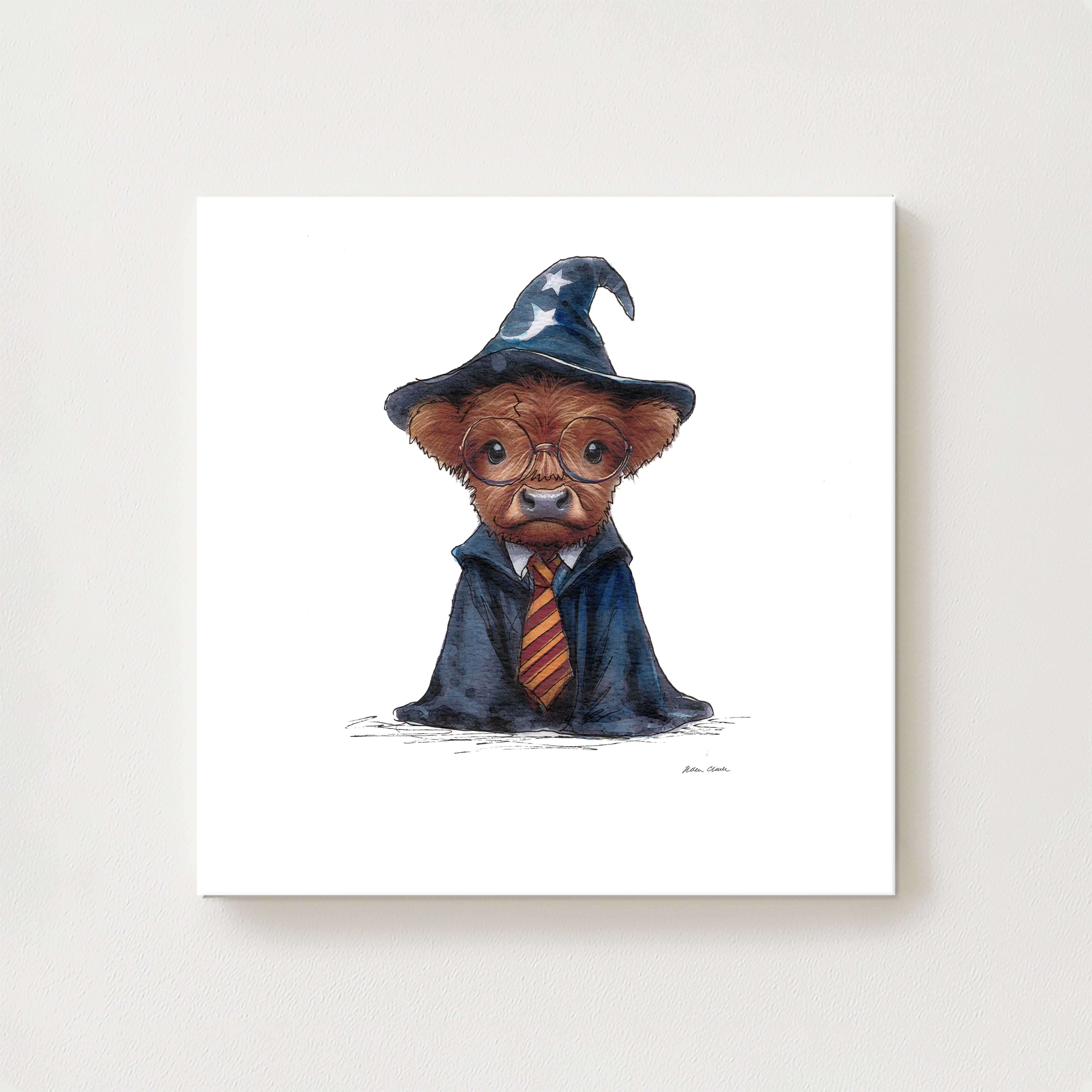 Hairy Trotter Canvas