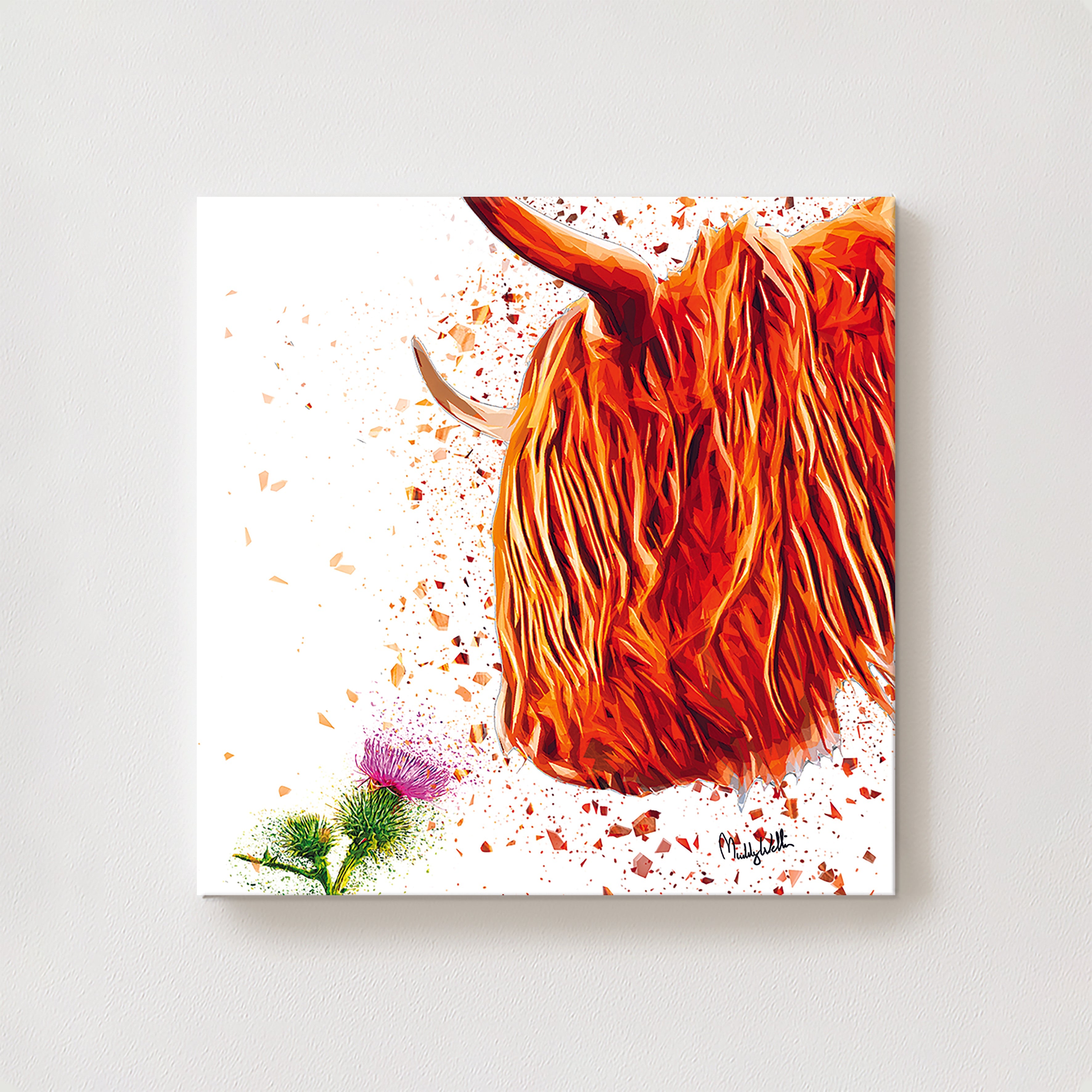 Harris and Thistle Canvas
