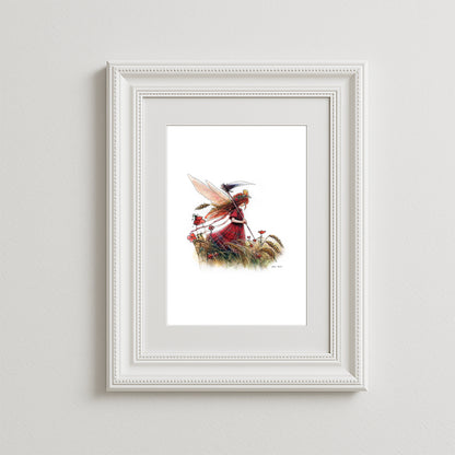 Harvest Fairy Art Print
