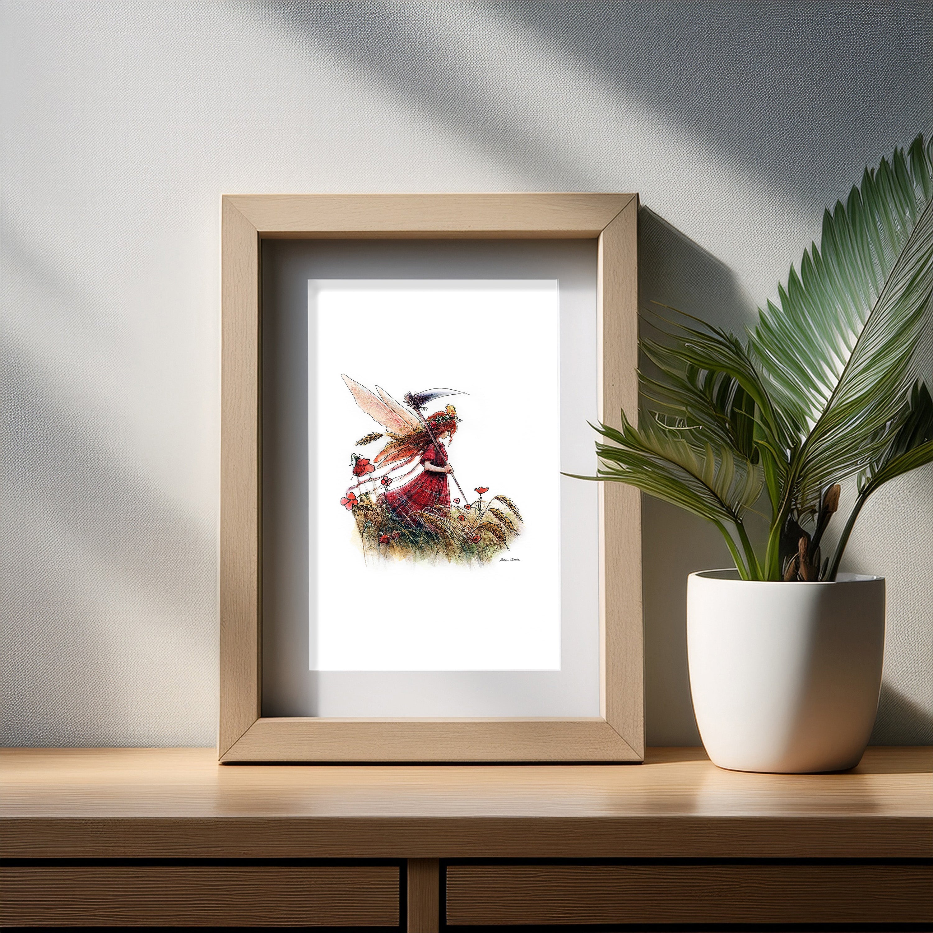 Harvest Fairy Art Print
