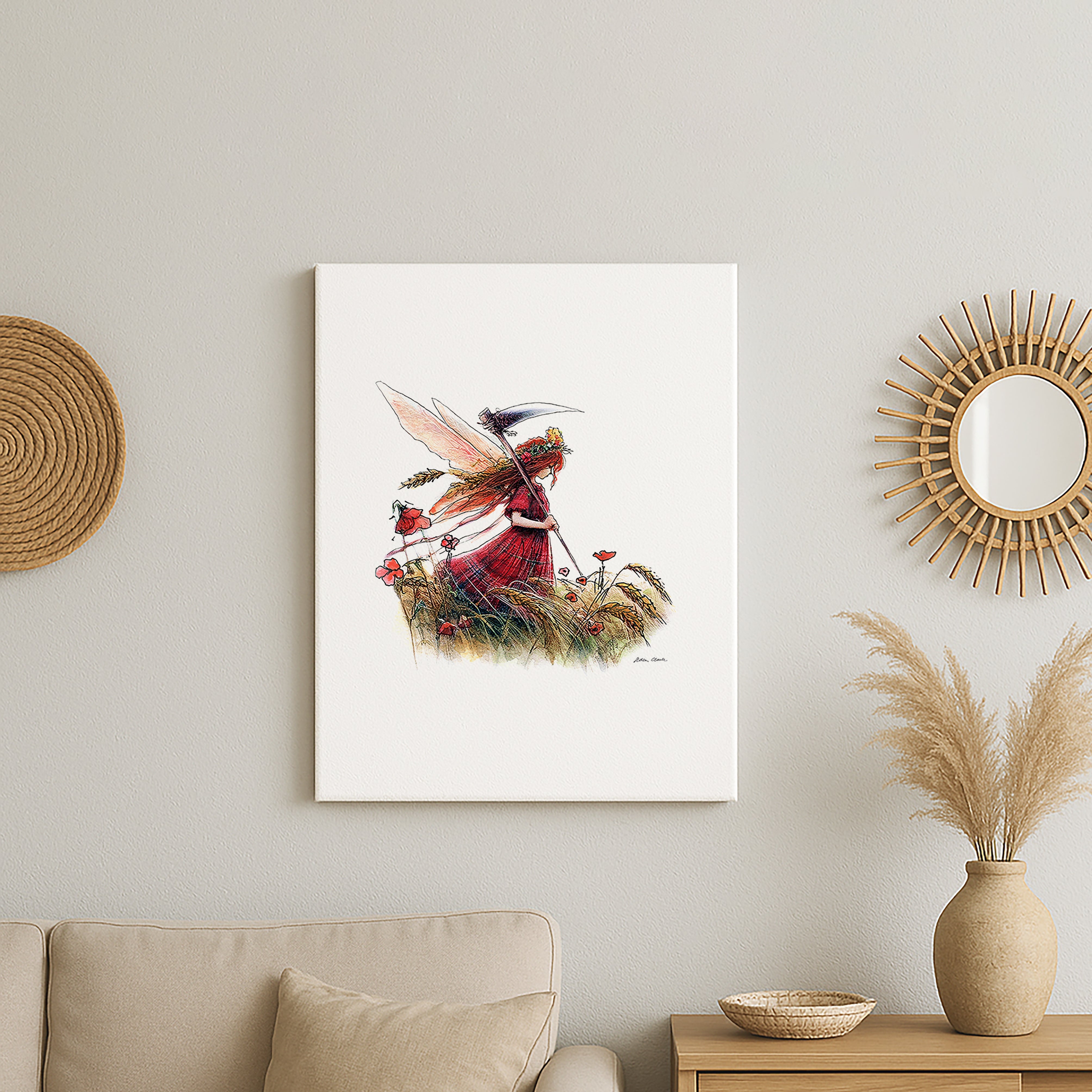 Harvest Fairy Canvas
