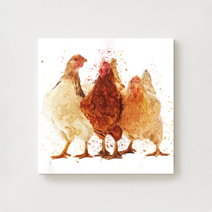 Hen Night Canvas