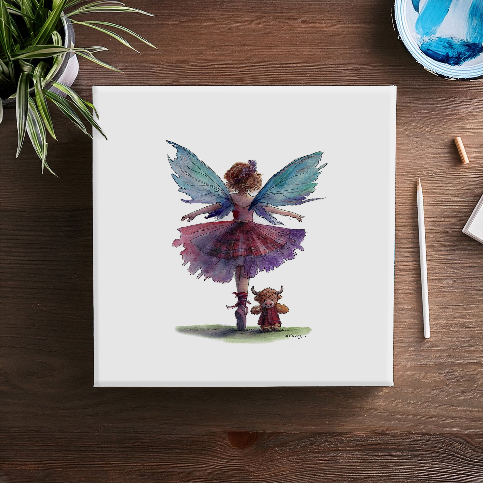 Highland Jig Canvas