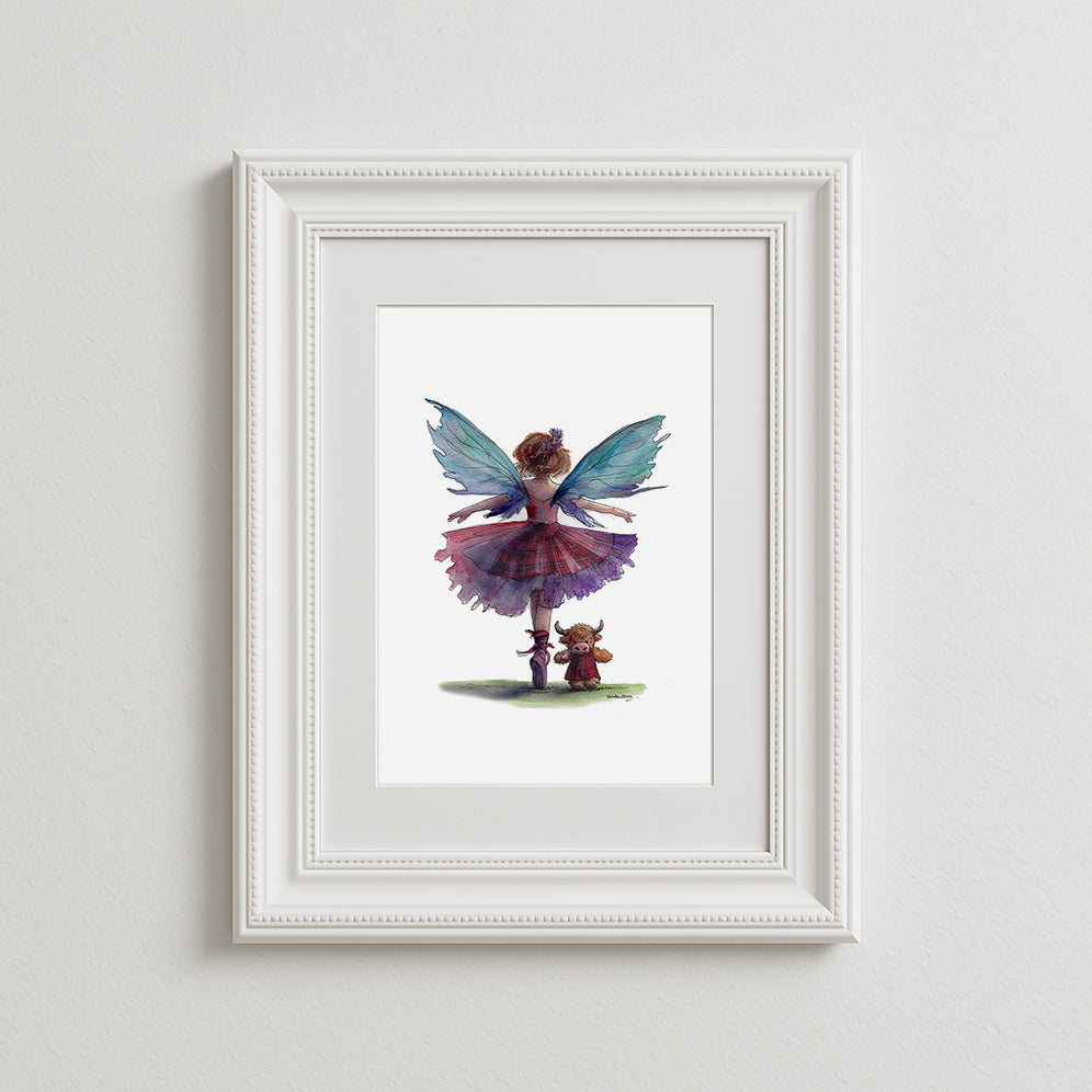 Highland Jig Art Print
