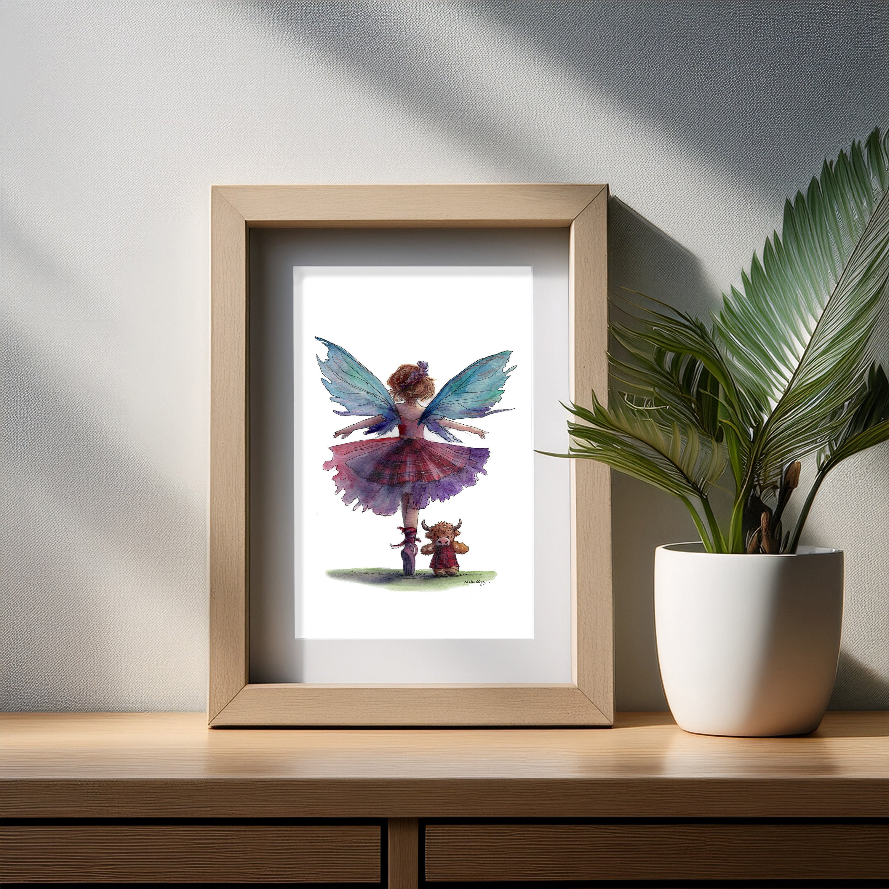 Highland Jig Art Print