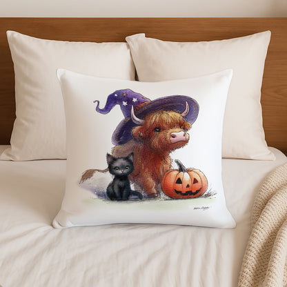 Highland Pumpkin Cushion