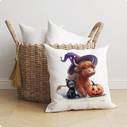 Highland Pumpkin Cushion