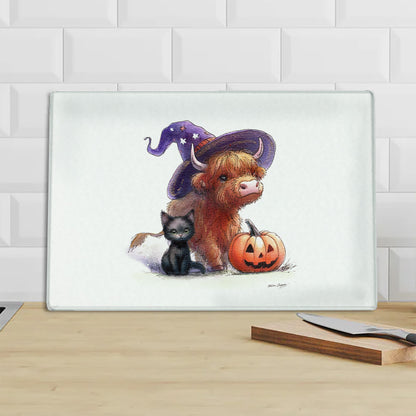 Highland Pumpkin Chopping Board