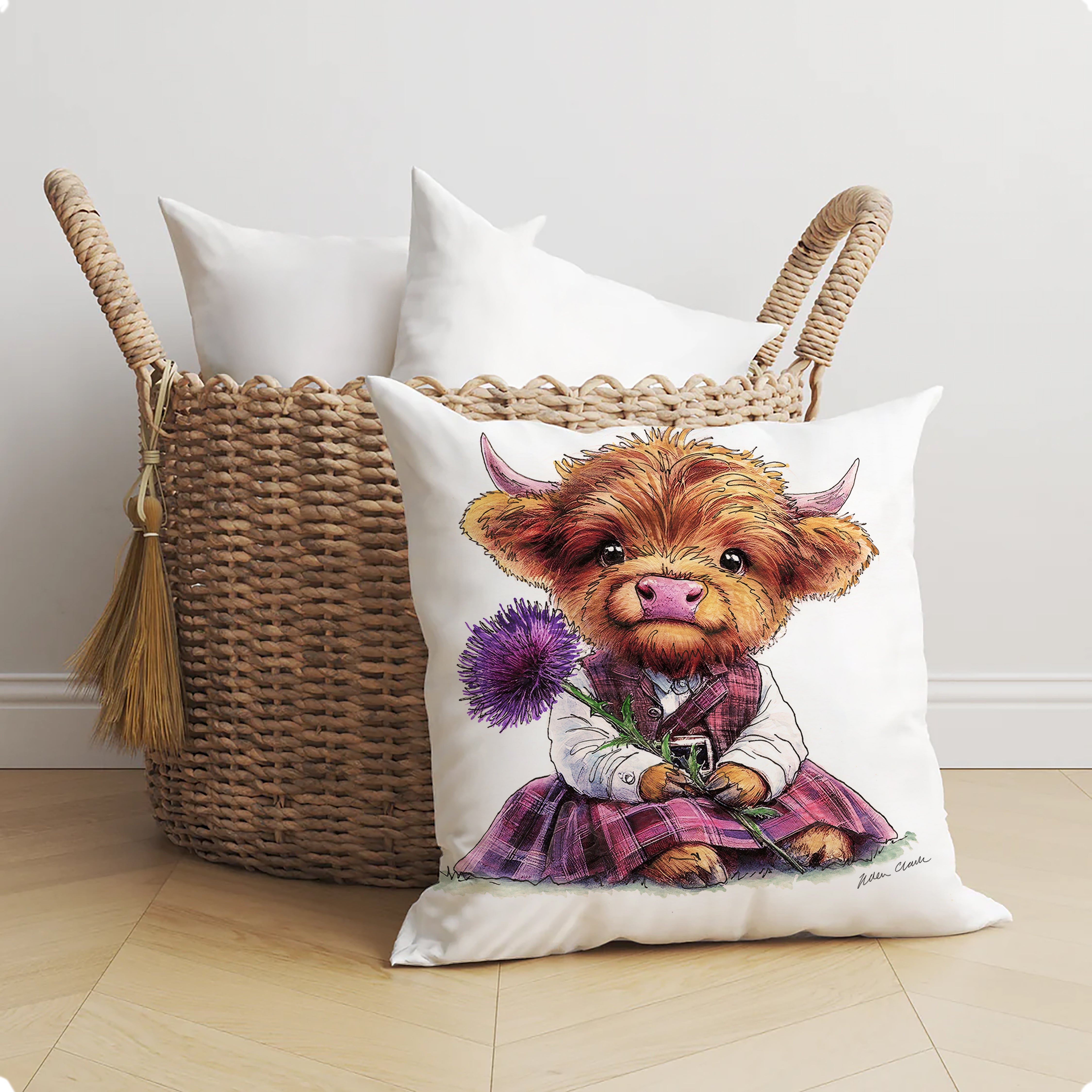 Highland Thistle Cushion