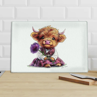 Highland Thistle Chopping Board
