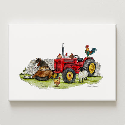 Horse Power Canvas