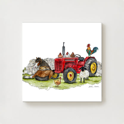 Horse Power Canvas