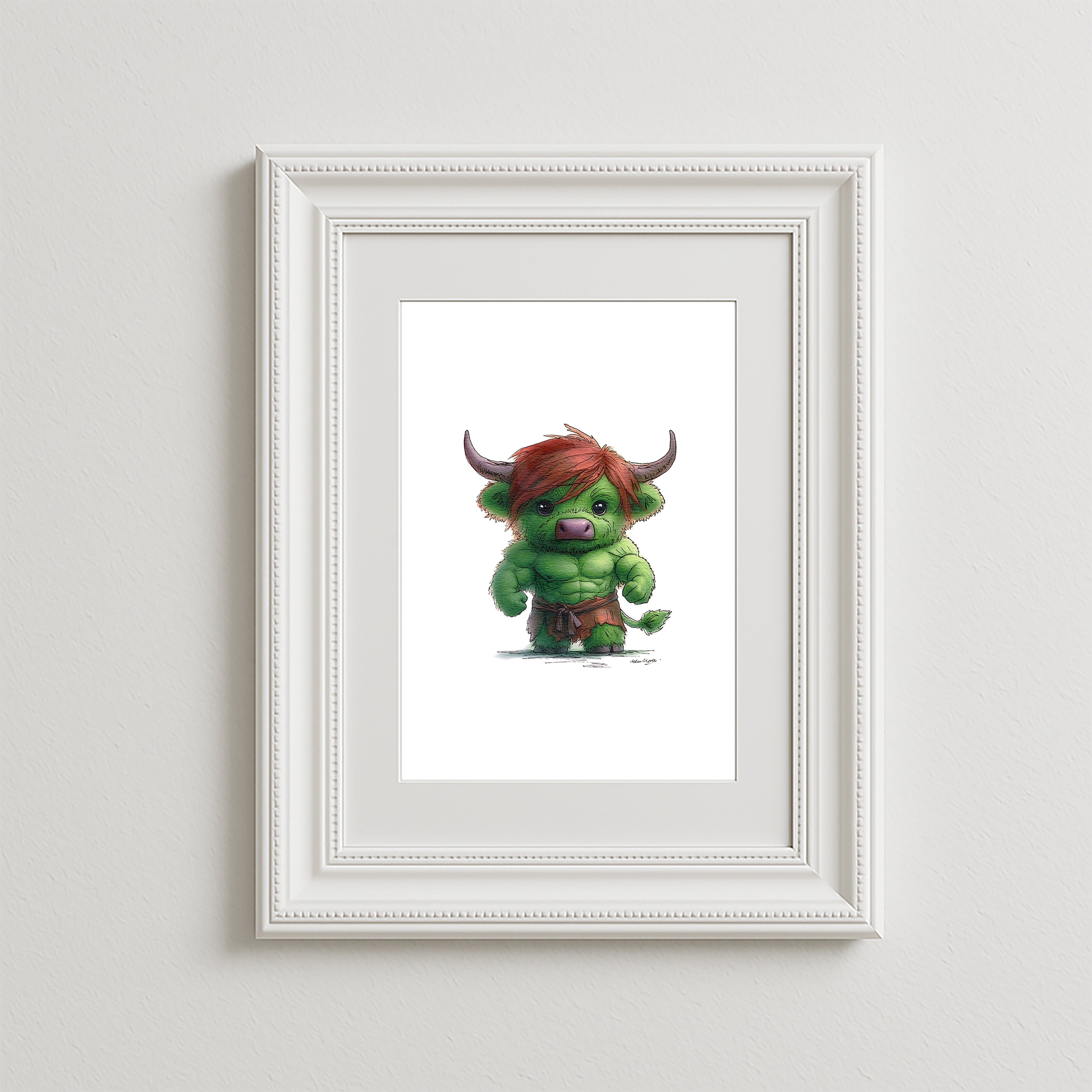 Hulk Of The Highlands Art Print
