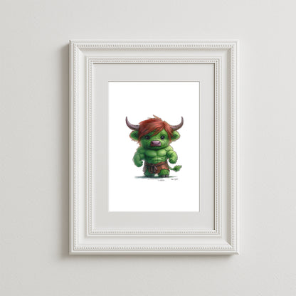 Hulk Of The Highlands Art Print
