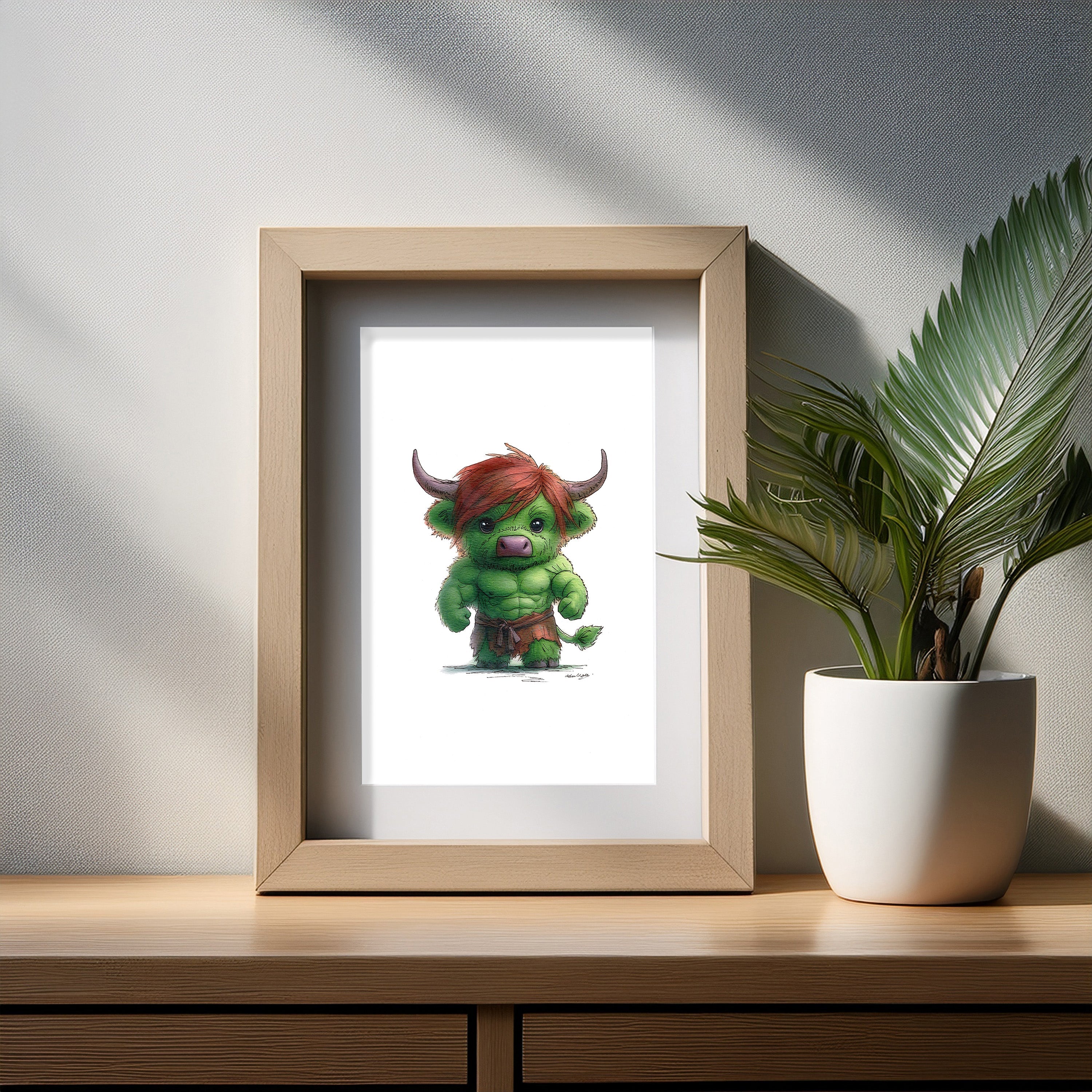 Hulk Of The Highlands Art Print