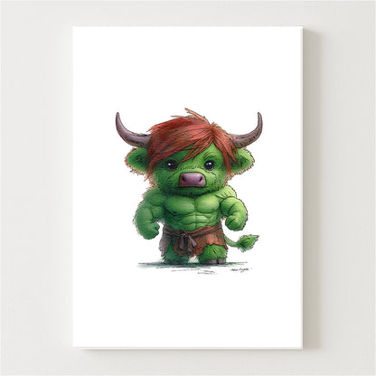 Hulk Of The Highlands Canvas