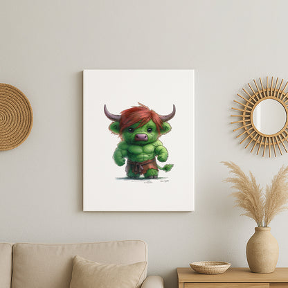 Hulk Of The Highlands Canvas