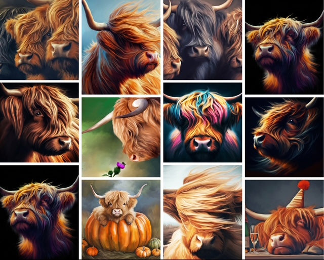 Dark Beauty of the Highlands 2026 Calendar