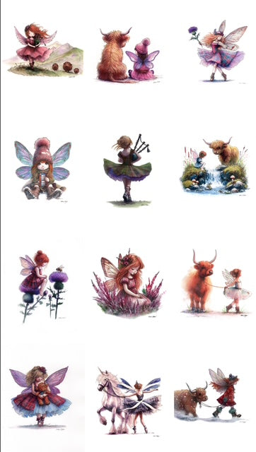 Scottish Fairy 2026 Calendar