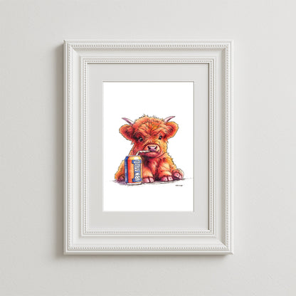 Irn Moo Art Print