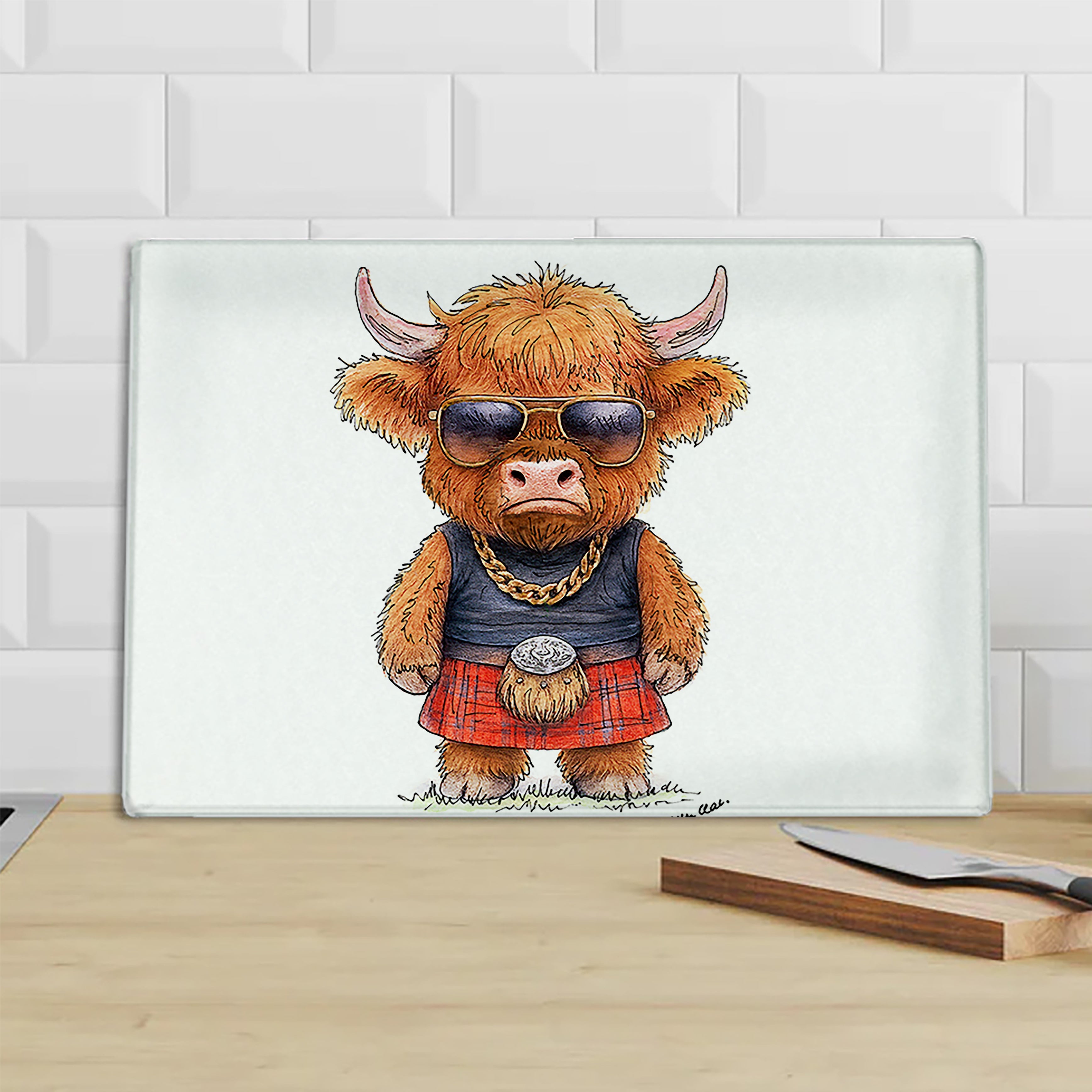 I'Beef'a Final Boss Chopping Board