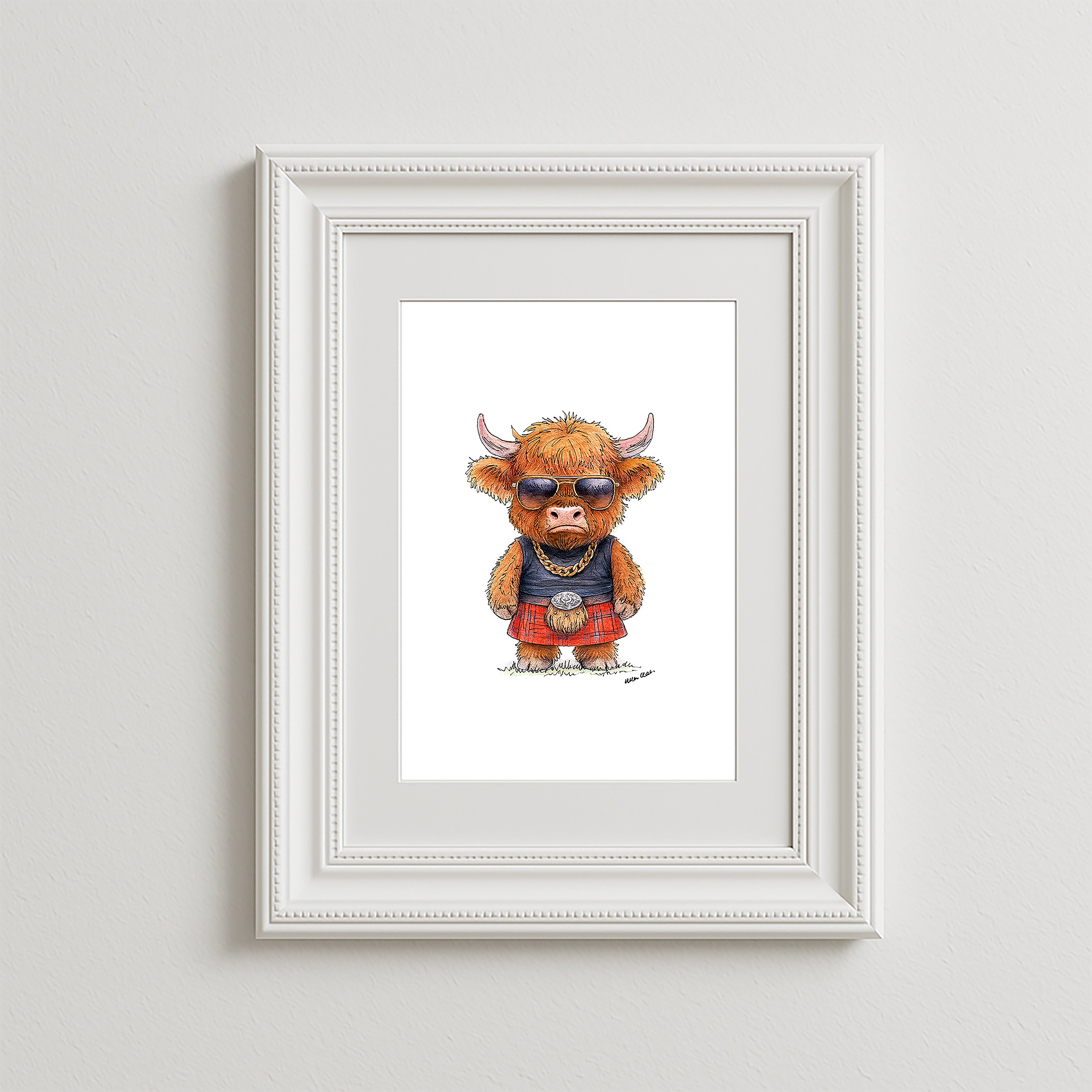I'Beef'a Final Boss Art Print