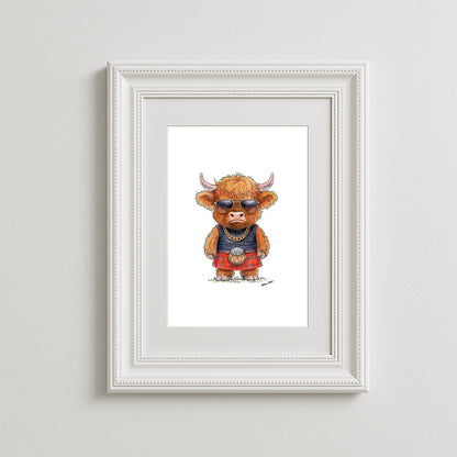 I'Beef'a Final Boss Art Print