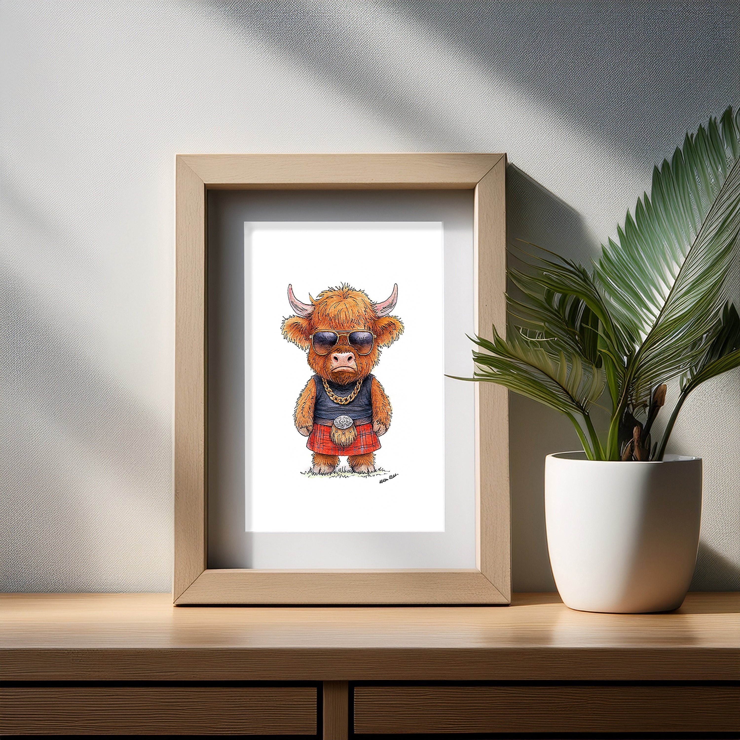 I'Beef'a Final Boss Art Print