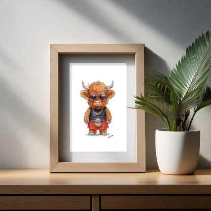 I'Beef'a Final Boss Art Print