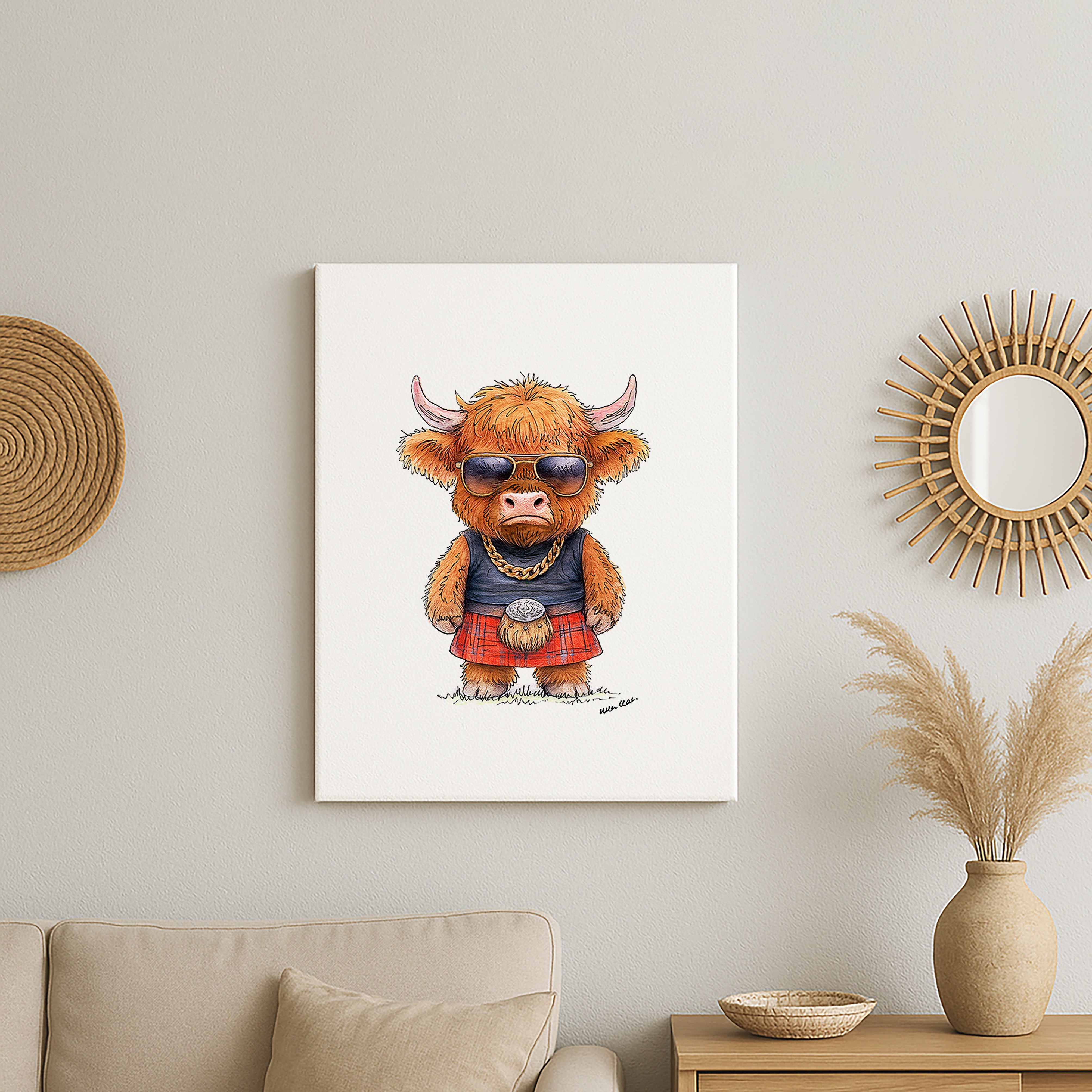 I'Beef'a Final Boss Canvas