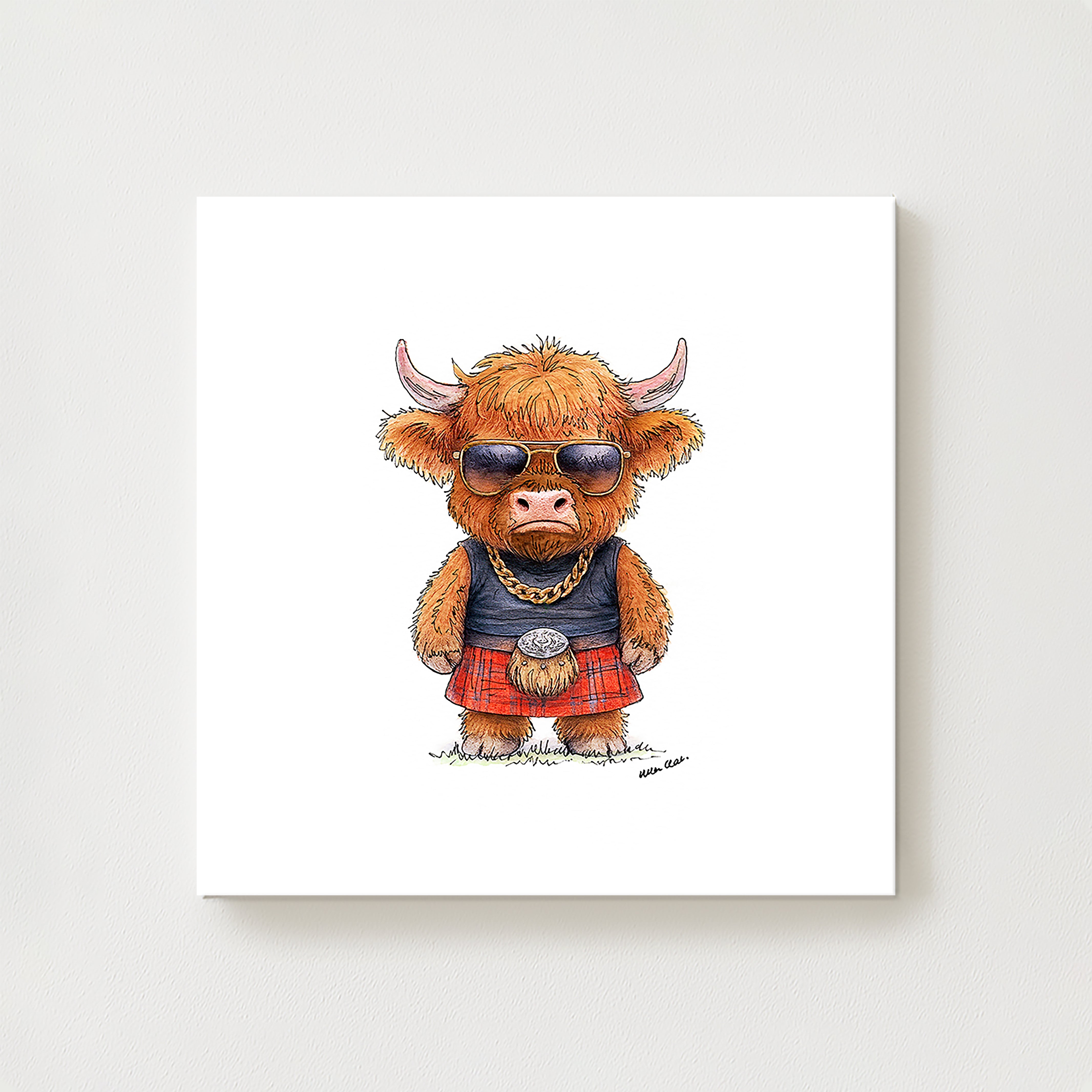 I'Beef'a Final Boss Canvas