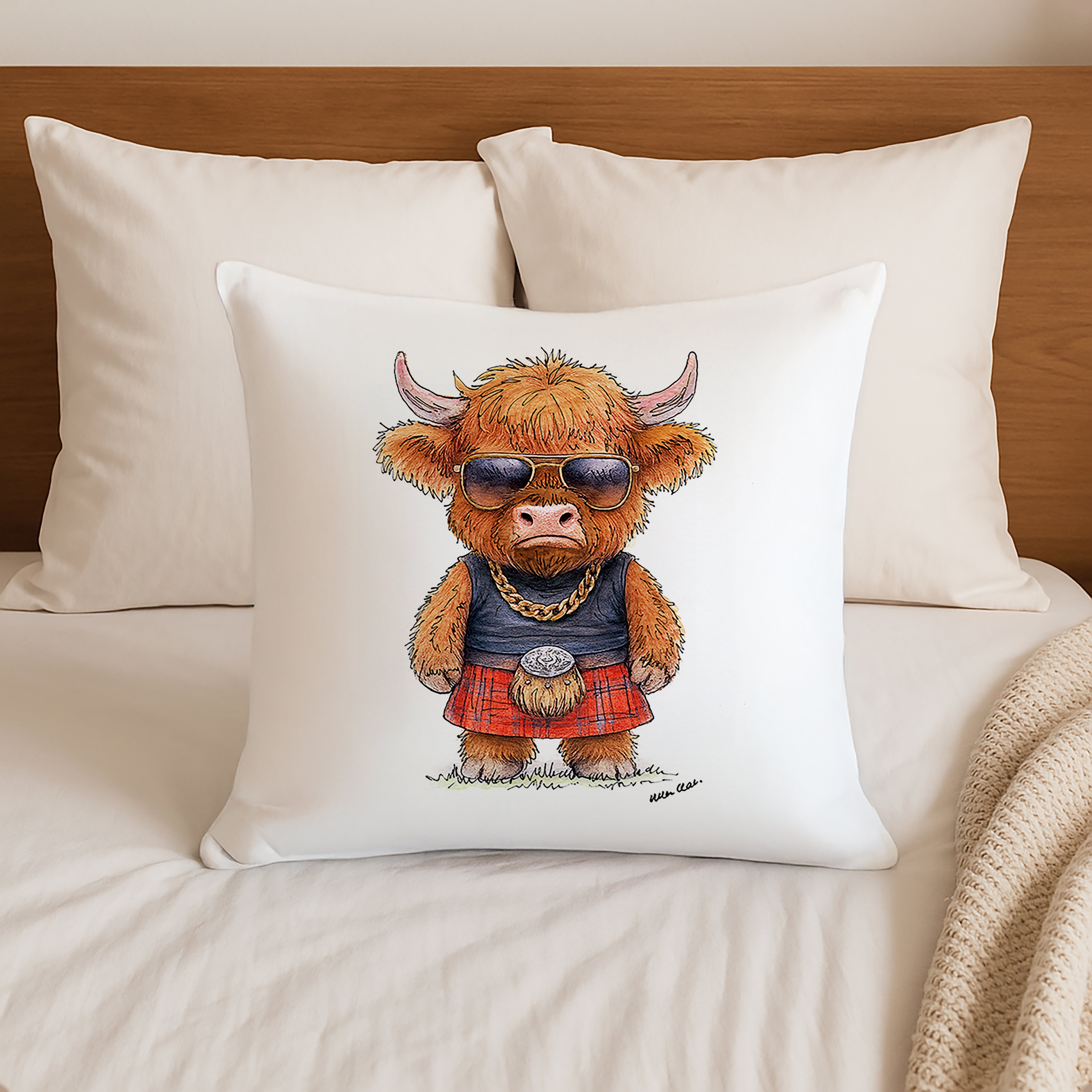I'Beef'a Final Boss Cushion