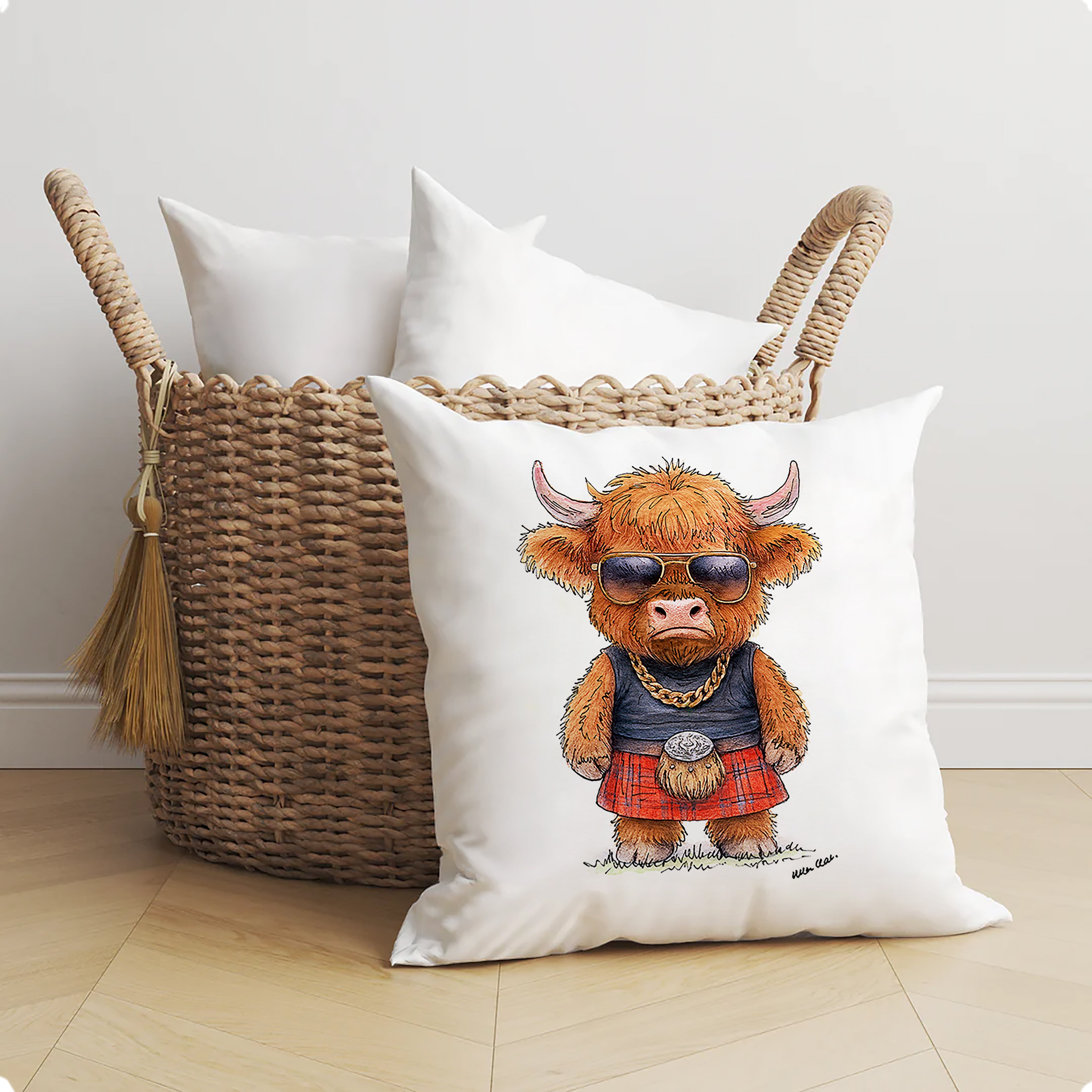 I'Beef'a Final Boss Cushion